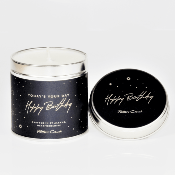 Potters Crouch - Happy Birthday Candle